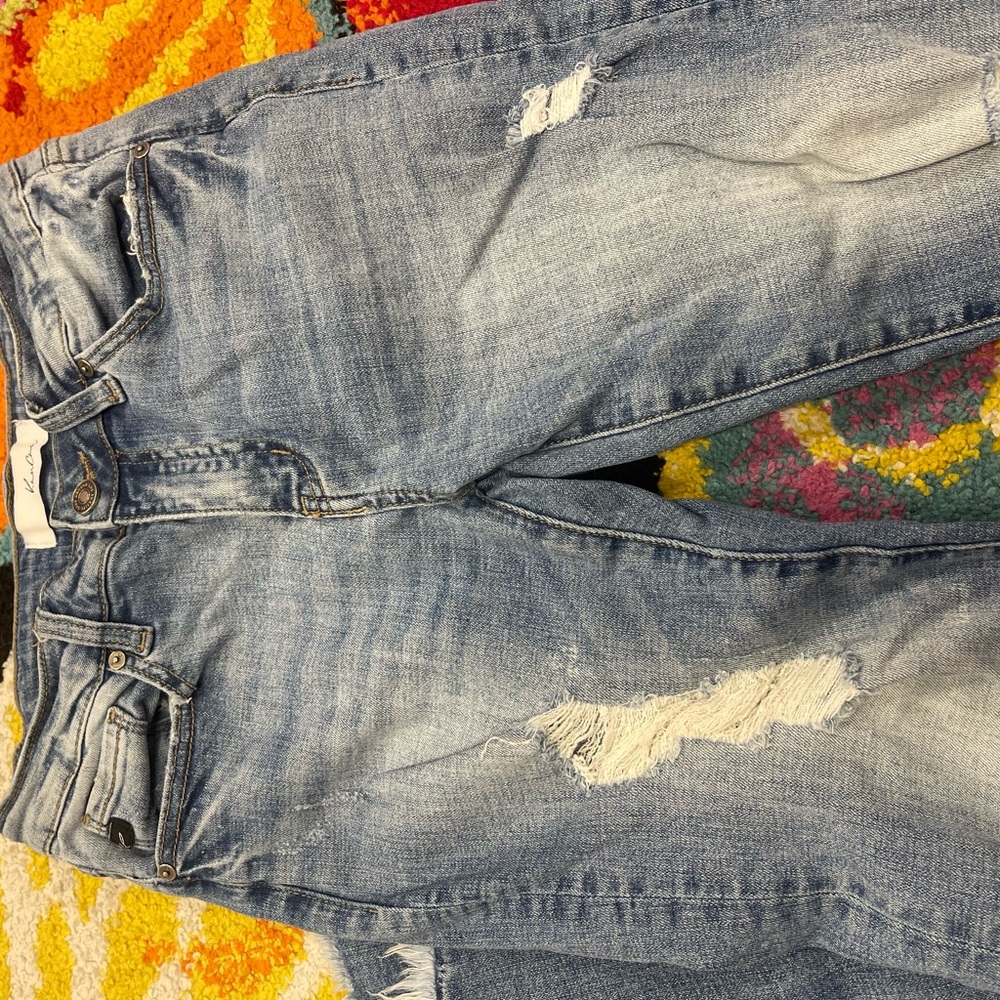 KanCan Light Blue Distressed Skinny Jeans